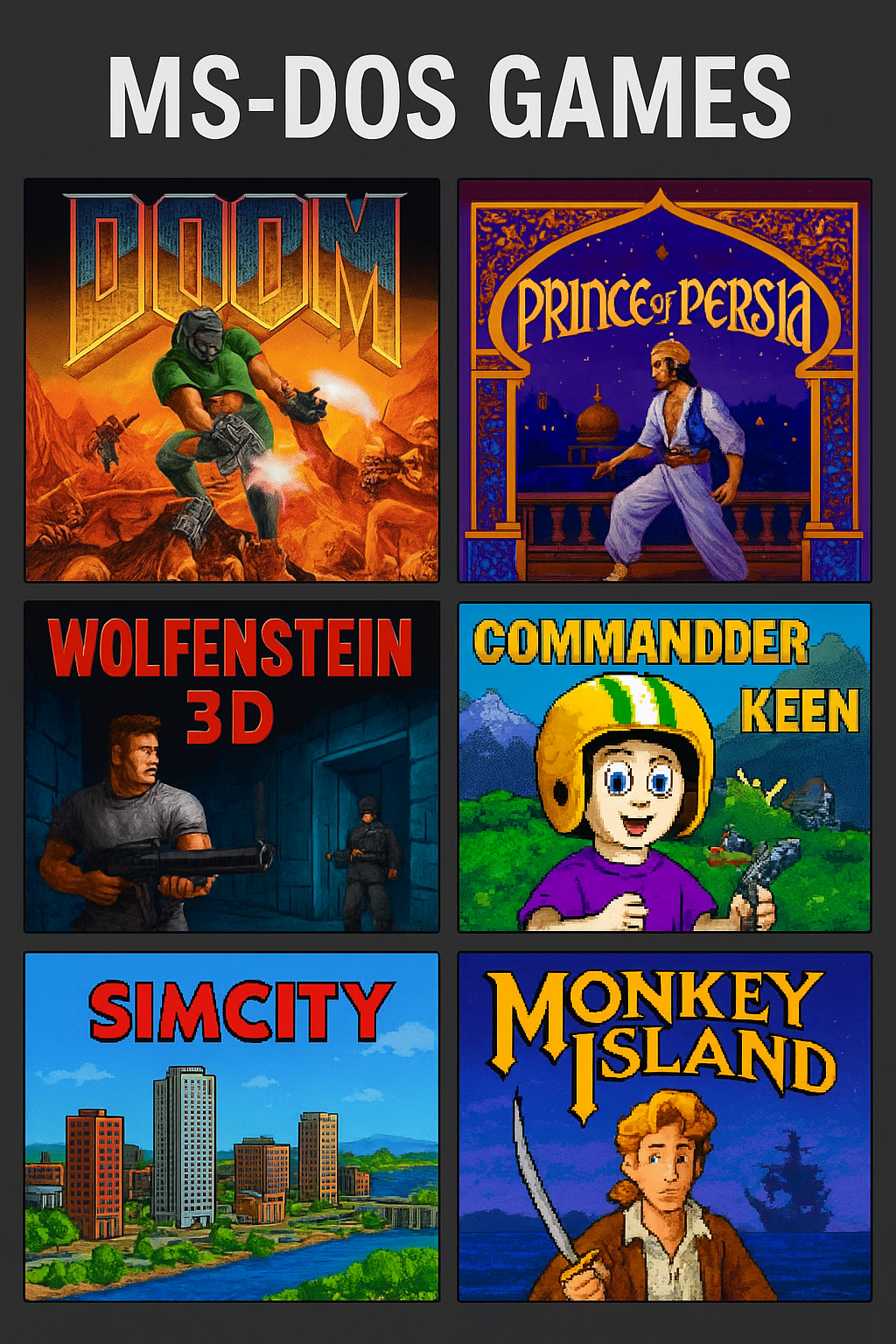 MS-DOS Games: de klassiekers die de gamewereld veranderden – Torries
